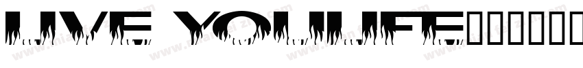 live youlife字体转换